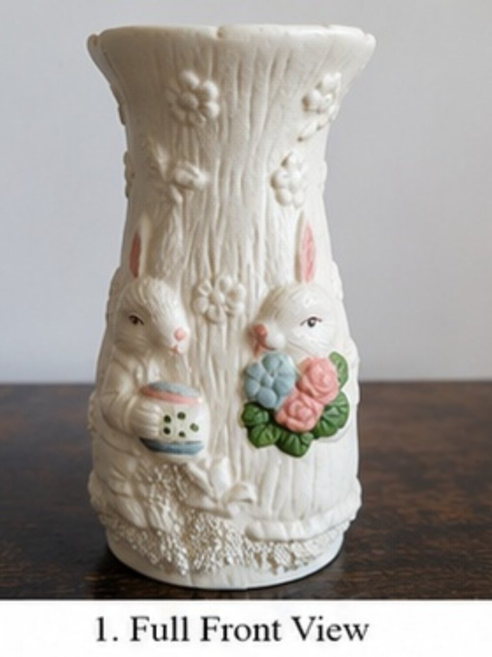 Vintage Walmart Bunny Flower Vase in Original Box | Rabbit Vase | Cottagecore